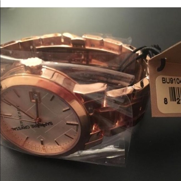 Burberry rose gold watch BU9104 - Picture 8 of 8